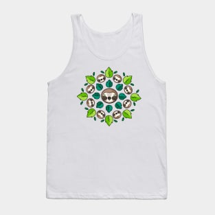 Mandala Sloth Tank Top